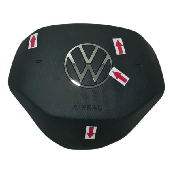 Tampa Capa Airbag Nivus Virtus Tcross Taos  22-25 C/avaria Preto