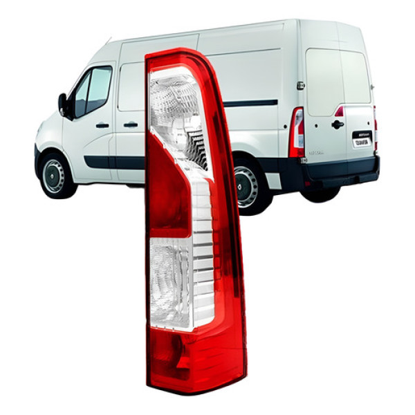 Lanterna Traseira Bicolor Renault Master 2013 14 15 A 2018