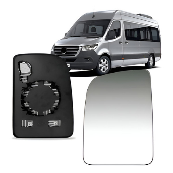 Par Lente Superior Retrovisor C/ Aquecedor Sprinter 20 A 22