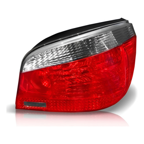 Lanterna Traseira Bicolor Bmw Sedan Serie 5 2004-2006 Direito/passageiro Vermelho/bicolor
