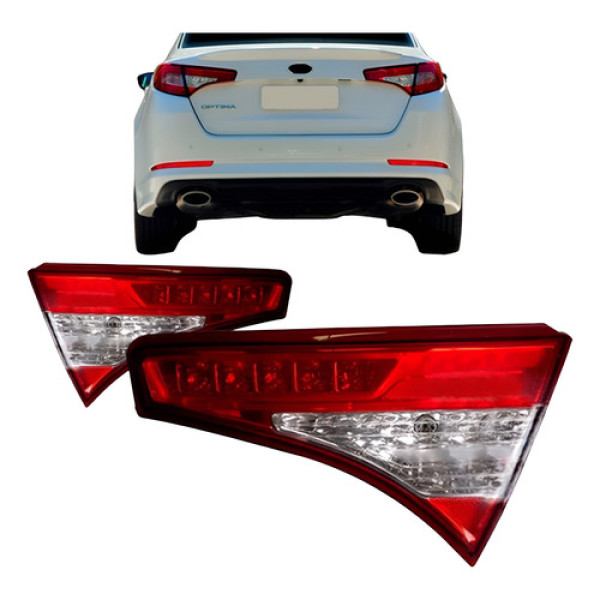Lanterna Traseira Optima 2013 2014 2015 Mala