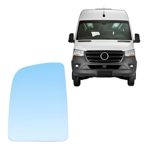 Lente Retrovisor Sprinter 2020 A 2022 Sem Aquecedor Superior