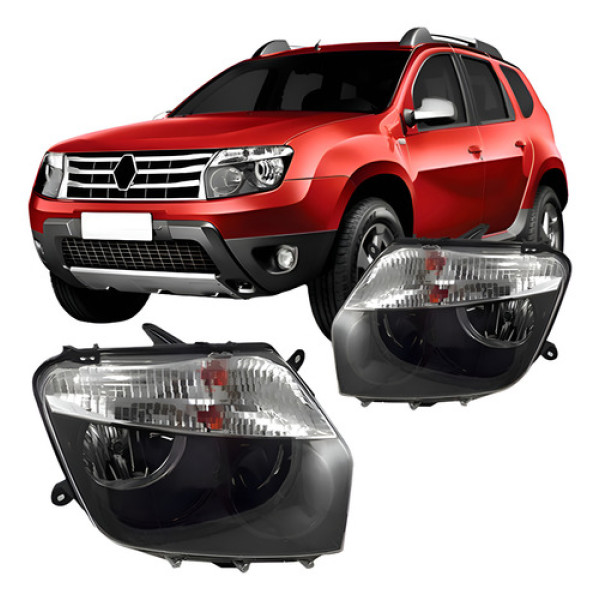 Par Farol Duster 2010 2011 2012 2013 2014 2015 Fumê Promoçao Ambos Lados