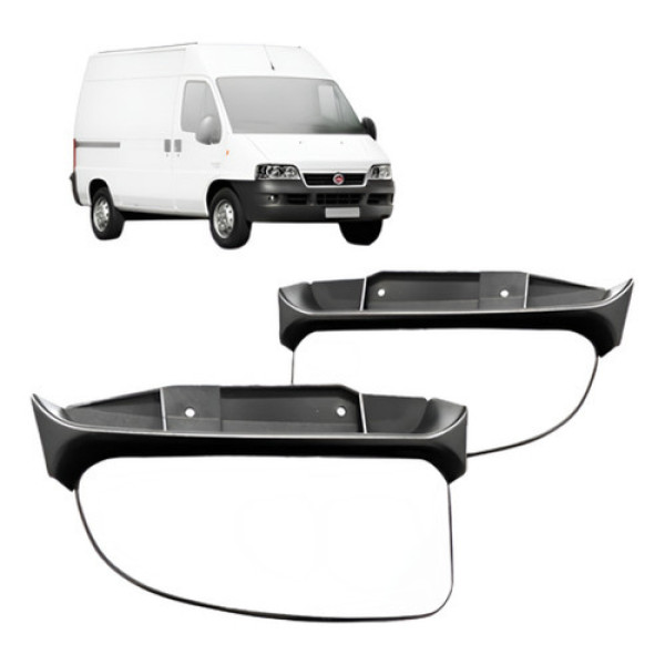 Par Lente Retrovisor Ducato 2005 06 07 08 09 A 2017 Inferior