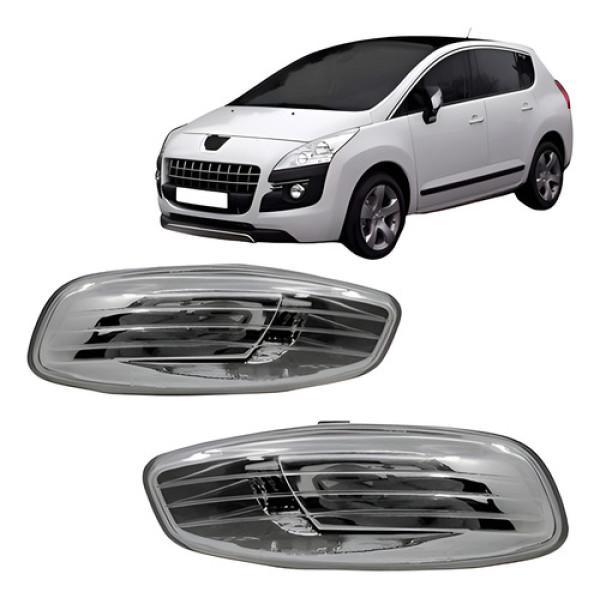 Par Pisca Retrovisor Peugeot 3008 09 10 12 13 14 15 16 17
