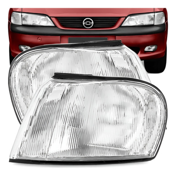 Par De Pisca Farol Vectra 1996 1997 1998 99 Cristal Cristal