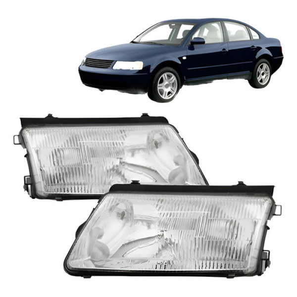 Par Farol Passat 1997 A 2000 Eletrico C/auxiliar