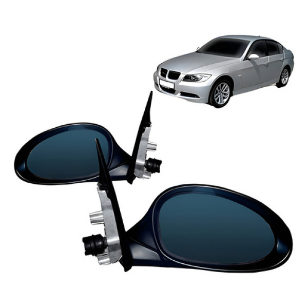 Par Retrovisor Bmw Serie 3 E90 2006 07 2008 Elétrico Primer