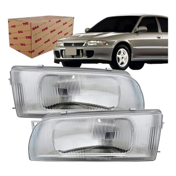 Par Farol Mitsubishi Lancer 1993 A 1995 Tyc Ambos Lados
