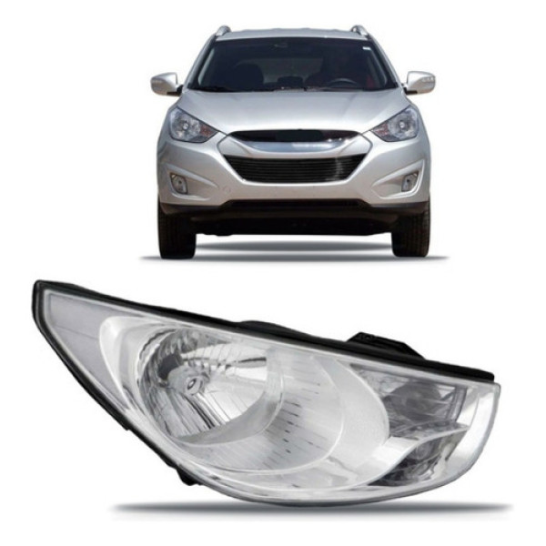 Farol Para Hyundai Ix35 2010 2011 2012 2013