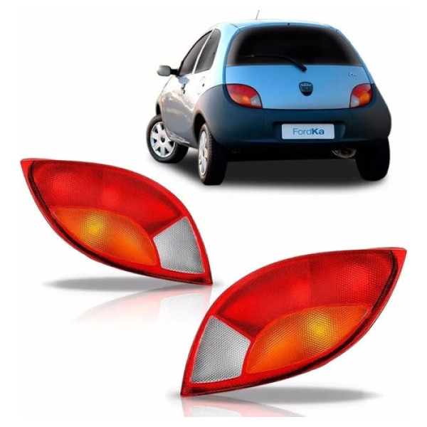 Par Lanterna Traseira Ford Ka 1997 1998 1999 2000 2001 2002