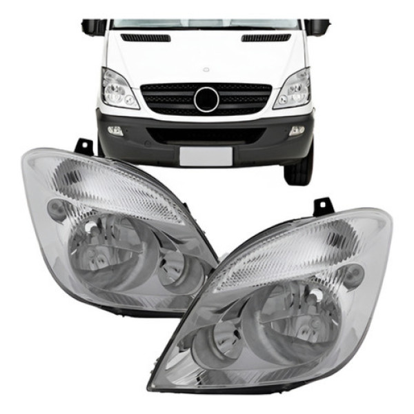 Par Farol Sprinter 2012 A 2016 Eletrico Sem Auxiliar