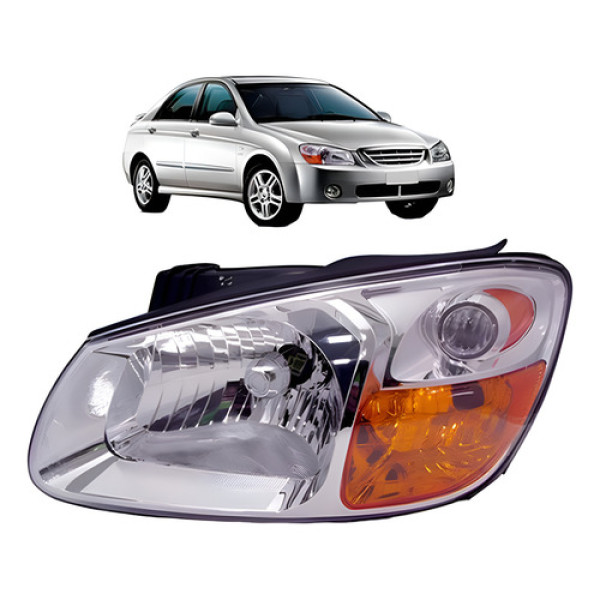 Farol Kia Cerato 2006-2007 Modelo Original Esquerdo/motorista