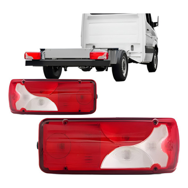 Par Lente Lanterna Traseira Sprinter 2012 A 2019