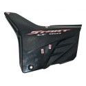 Carenagem Lateral Esq Honda Cg 160 Start 16/24 Detalhe 57271 Preto