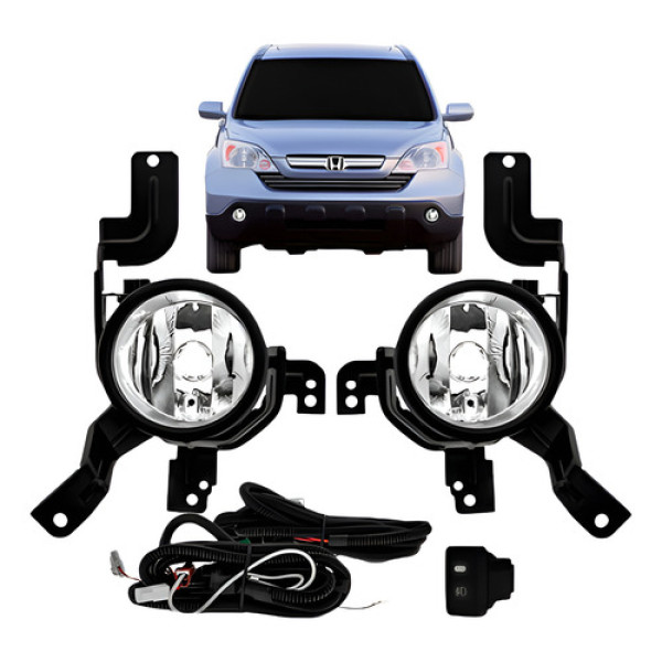 Kit Farol Milha Honda Crv 2007 2008 2009