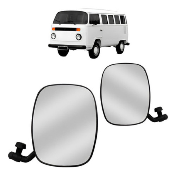 Par Retrovisor Para Volkswagen Kombi Clipper 1976 A 1996