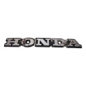 Emblema Tanque Esq Honda Cb 400 Original Detalhes 54393 Prateado