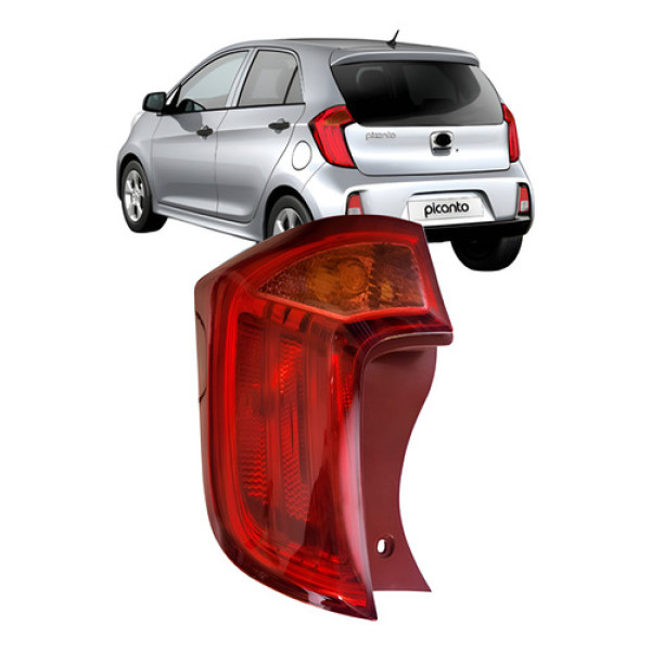 Lanterna Picanto 2012 2013 2014 2015 2016 Pisca Ambar S/ Led