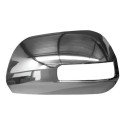 Aplique Capa Cromado Retrovisor Hilux 2013 A 2016 Com Furo