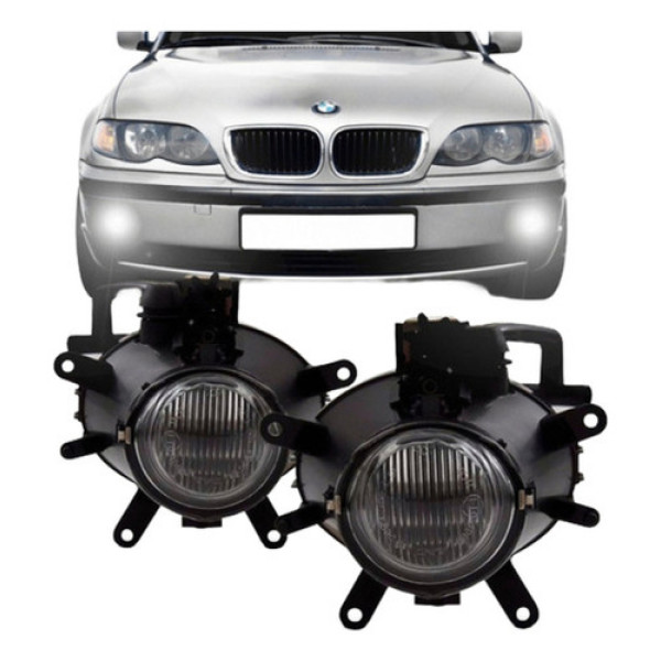 Par Farol Milha Auxiliar Bmw 330i Motorsport 2002 03 04 2005