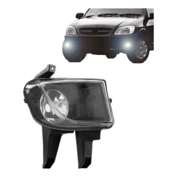 Farol Milha Auxiliar Celta Prisma 2007 2008 09 10 11 12 2013
