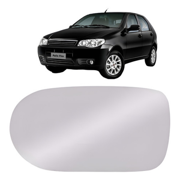 Lente Retrovisor Palio 2011 2012 2013 2014 Modelo Cabeçudo