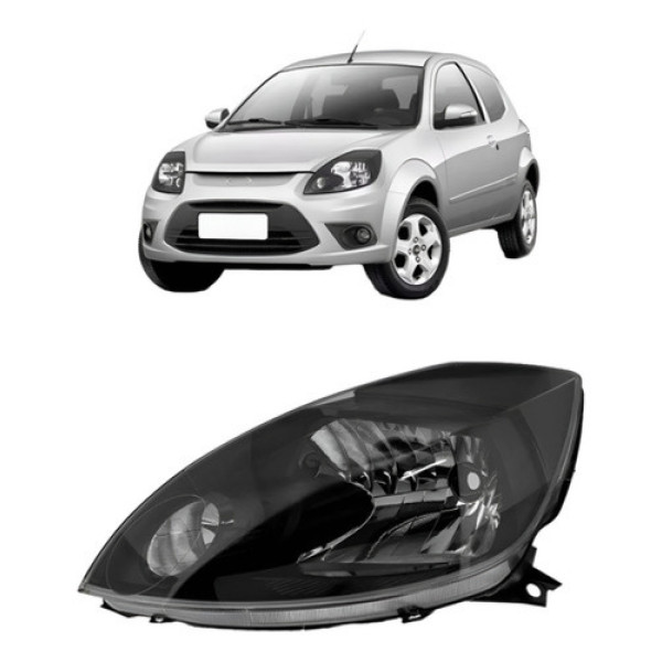 Farol Ka 2008 2009 2010 2011 2012 Manual Mascara Negra
