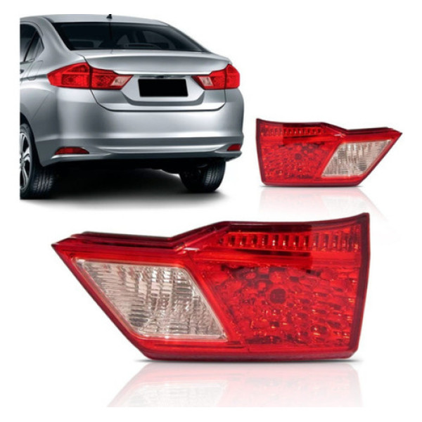 Lanterna Traseira Honda City 2014 2015 2016 Tampa Tyc