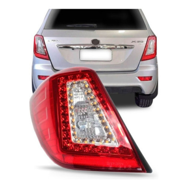 Lanterna Traseira Lifan X60 2013 A 2016 C/ Led