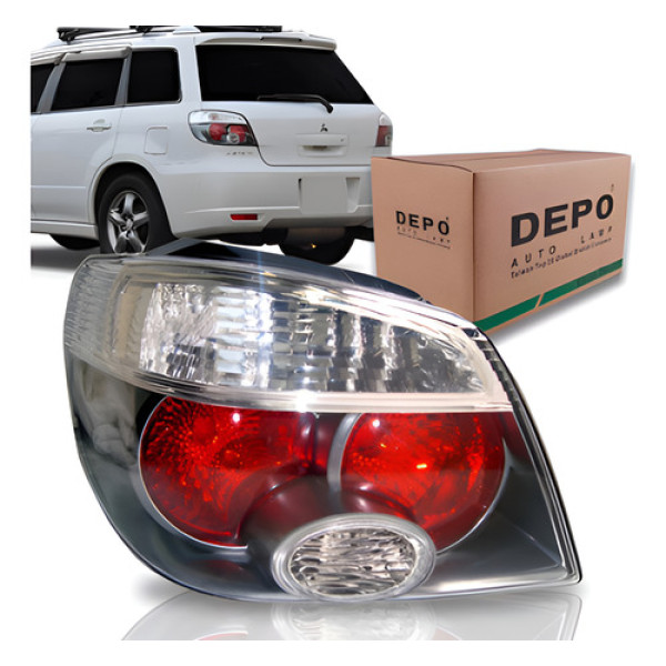 Lanterna Traseira Mitsubishi Airtrek 04 05 06 07 Depo Le. Esquerdo/motorista