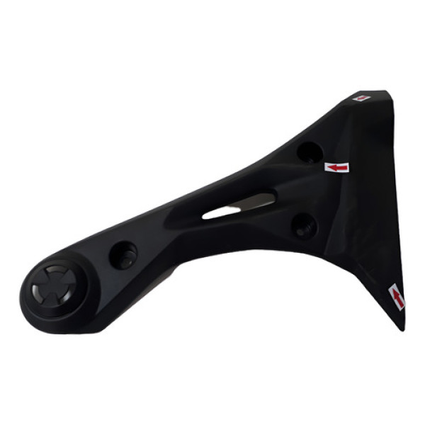 Carenagem Lateral Radiador Kawasaki Z500 25/25 L/d Ori 59859 Preto