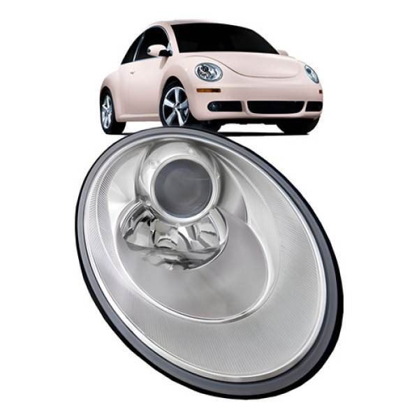 Farol New Beetle 2007 2008 2009 2010 2011 Tyc Direito/passageiro