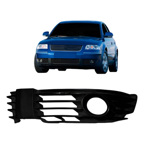 Grade Moldura Milha Passat 2001 2002 2003 2004 2005 Com Furo