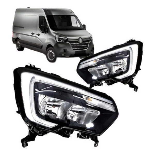 Par Farol Master 2022 A 2023 Eletrico C/ Drl