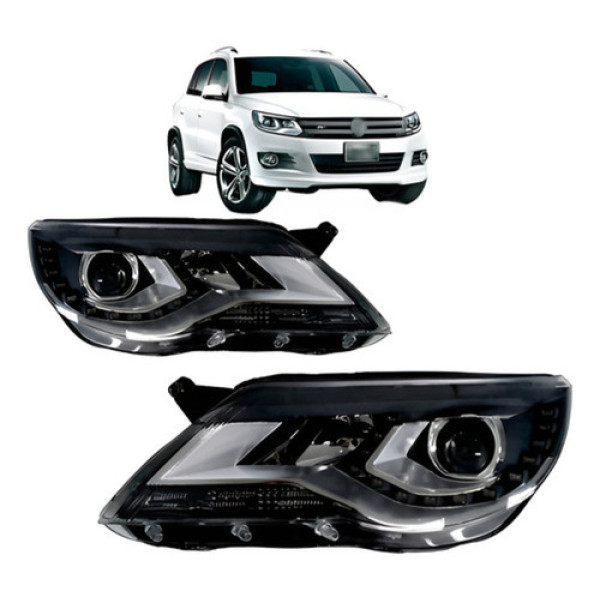 Par Farol Tiguan 2013 2014 2015 2016 2017 Com Led