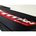Carenagem Lateral Honda Cg 160 Titan 25/25 L/d Detalhe 57479 Preto
