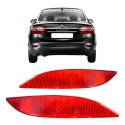 Par Refletor Parachoque Traseiro Fluence 2010 Até 2016.