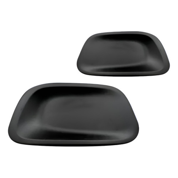 Par Tampa Farol Milha C4 Cactus Shine Pack 2019 A 2022 Preto Ambos Lados