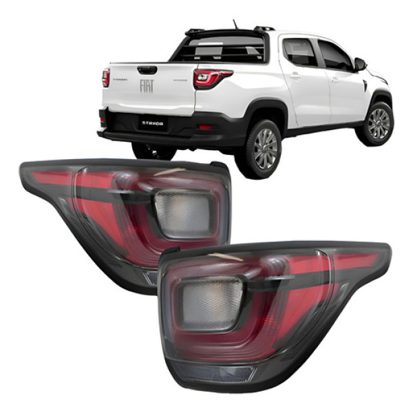 Par Lanterna Fiat Nova Strada 2020 2021 2022 Tyc Pickup