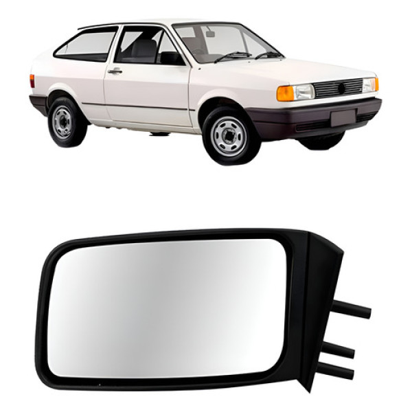 Retrovisor Vw Gol 1987 1988 1989 1990 1991 1992 A 1994 Fixo