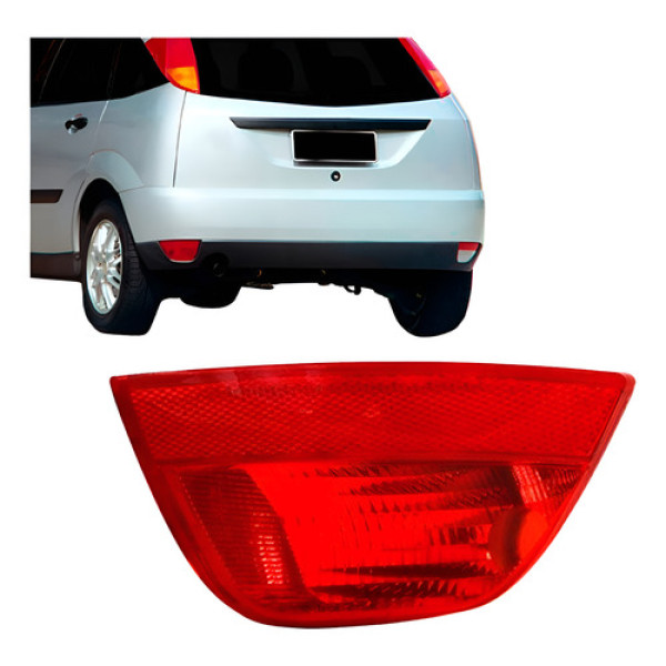 Lanterna Refletor Parachoque Traseiro Focus 1998 1999 2000 2