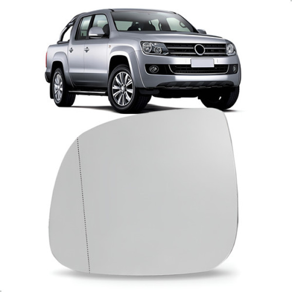 Lente Retrovisor Amarok 2010 11 12 13 2014 Térmico Asféric