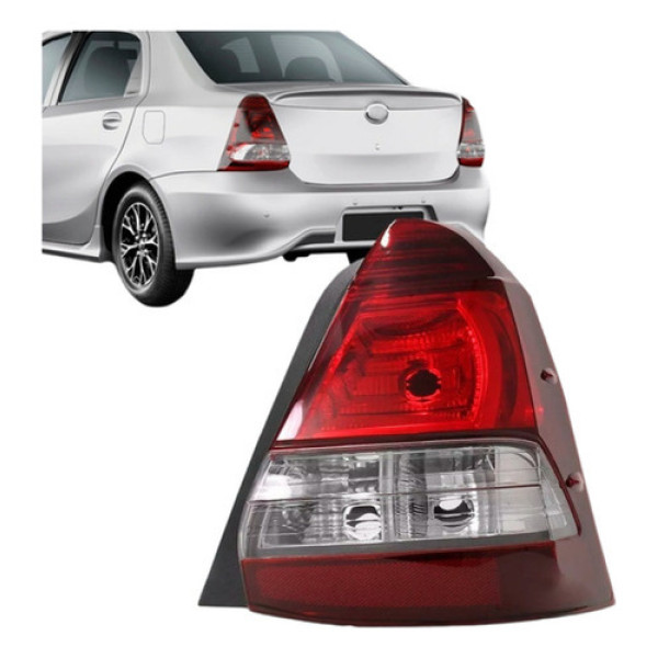 Lanterna Etios Sedan 2017 2018 2019 2020 2021 Fume