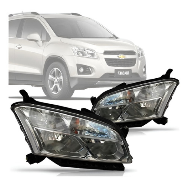 Farol Gm Tracker 2014 2015 2016 2017 Lado Esquerdo Motorista Esquerdo/motorista