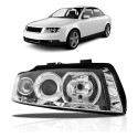 Farol Audi A4 2001 A 2004 Eletrico