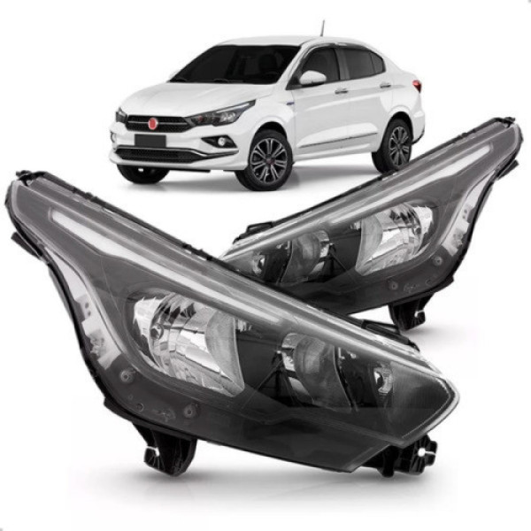 Par Farol Cronos 2017 18 19 20 2021 2022 2023 Manual Sem Led
