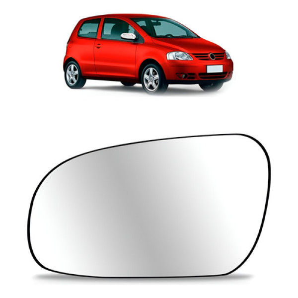 Lente Espelho Retrovisor Fox 2003 2004 2005 2006 2007 2008