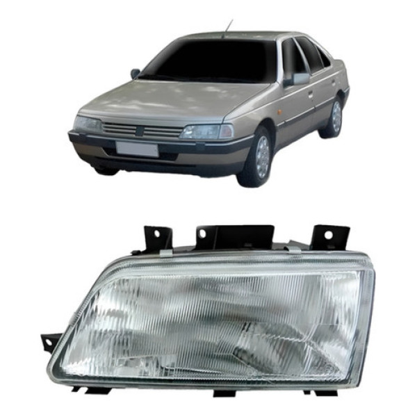 Farol Para Peugeot 405 1994 1995 1996 97 Foco Simples Oferta