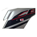Carenagem Aba Tanque Esq Honda Cb 650f 17/19 Detalhes 60512 Prateado